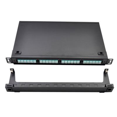 1U 96-core MPO High Density Patch Panel, fixed