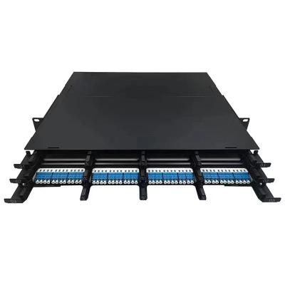 1U 144-core MPO High Density Patch Panel, pull-out