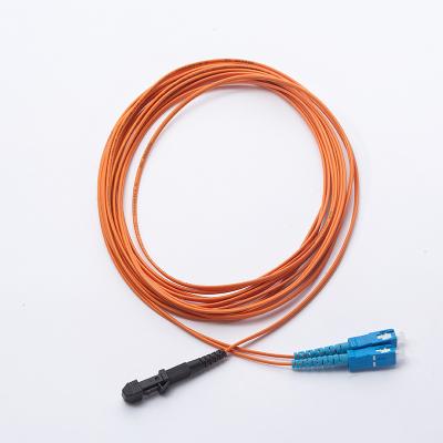 MTRJ-SC dual-core multi-mode OM2 fiber optic patch cord