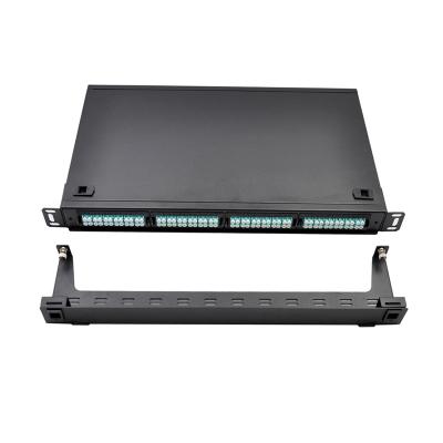 1U 96-core welded high-density patch panel fixed