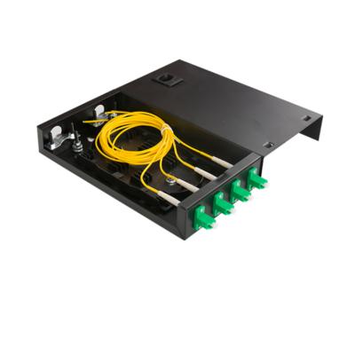 4-port LC desktop fiber termination box