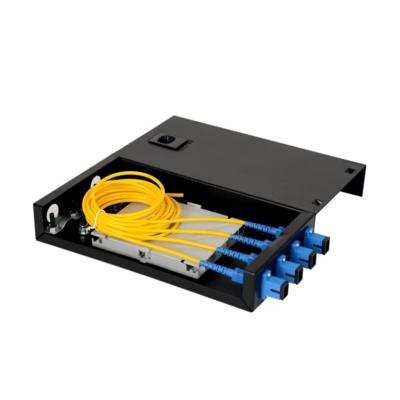 4-port SC desktop fiber optic termination box