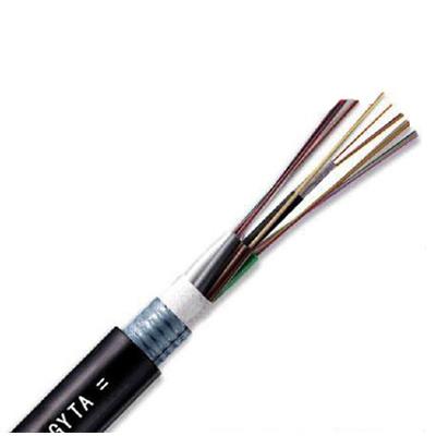 Outdoor multi-mode gigabit fiber optic cable GYTA/S-4A1b 4-144 core stranded fiber optic cable