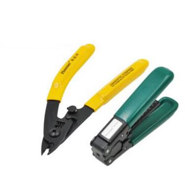 Leather wire and cable stripper, fiber optic Miller pliers, 2 product combination sets