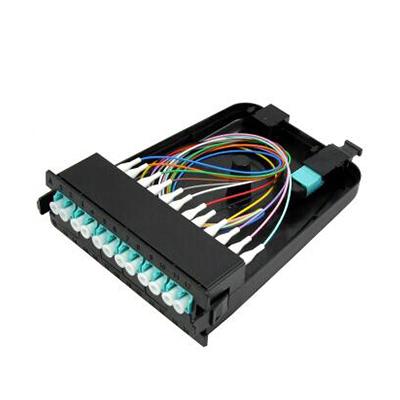 MPO-LC 40G high-density box module box MPO-LC 12-core multi-mode 10 Gigabit OM3