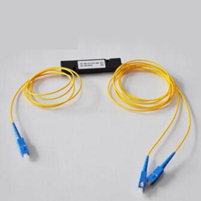 SC 1 to 2 single-mode taper fiber splitter pigtail splitter telecom grade