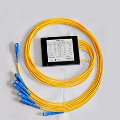 SC 1 to 8 fiber splitter, single-mode pull cone splitter, pigtail carrier-grade