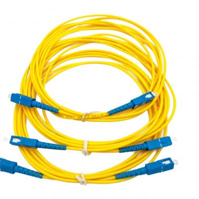 SC-SC single-mode single-core fiber optic patch cord